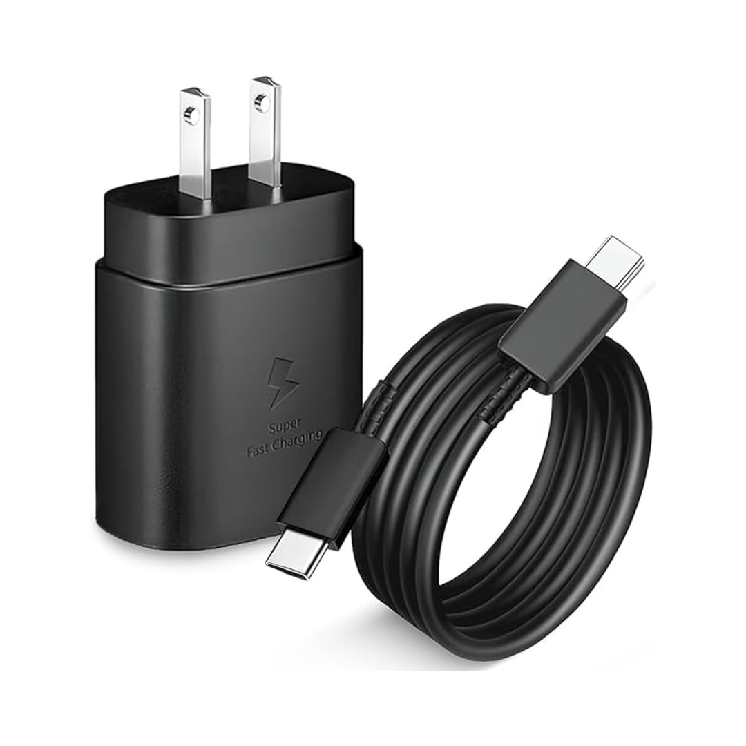 Cargador Samsung Tipo C 25w Carga Rapida