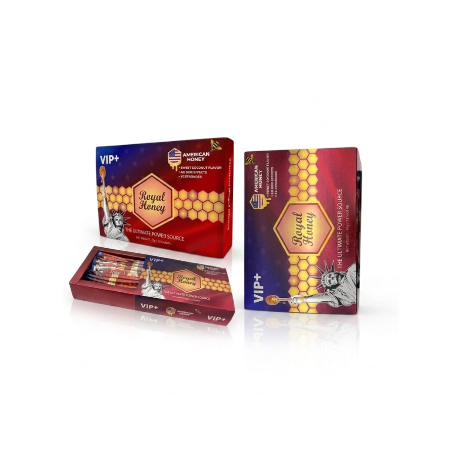 Miel Royal Honey Vip American Caja con 12 sobres