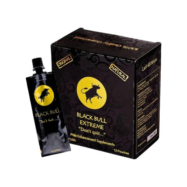 Miel Black Bull Extreme Caja con 12 sobres
