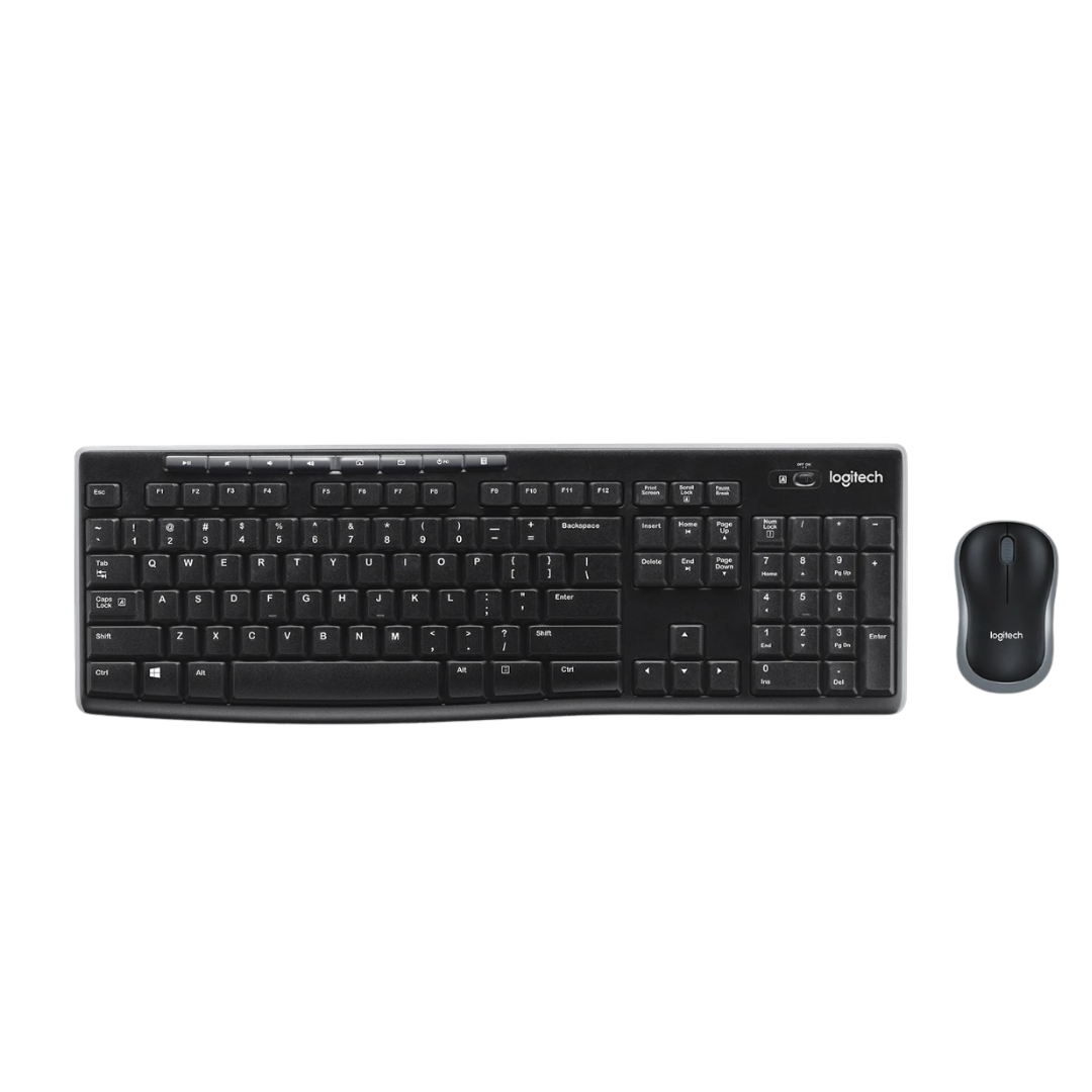 Kit Teclado y Mouse Inalambrico Logitech MK270