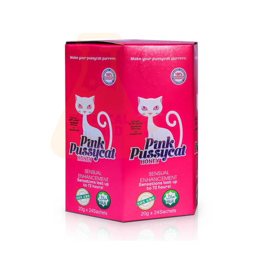 Miel Pink Pussy Cat Caja con 24 Sobres