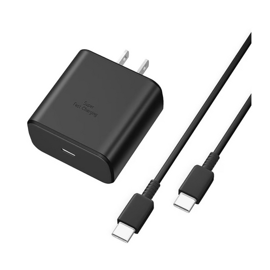 Cargador Samsung Tipo C 45w Carga Rapida