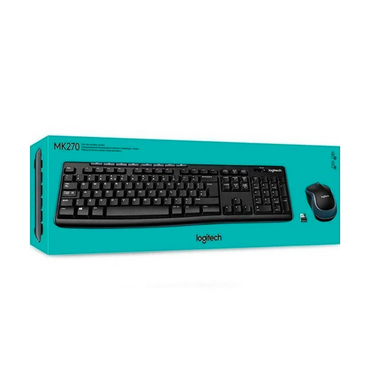 Kit Teclado y Mouse Alambrico Logitech MK120