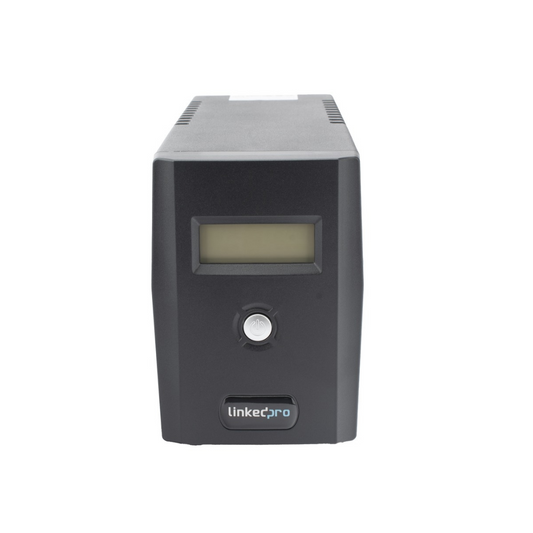 Regulador de Voltaje No Break Ups 600 VA/360W Con Pantalla LCD