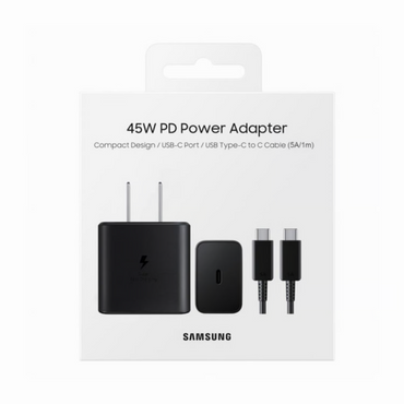 Cargador Samsung Tipo C 45w Carga Rapida