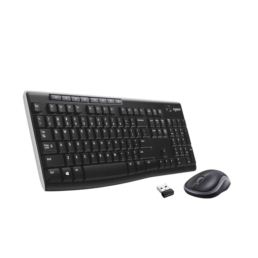 Kit Teclado y Mouse Inalambrico Logitech MK270