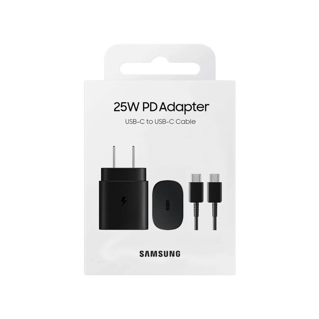 Cargador Samsung Tipo C 25w Carga Rapida