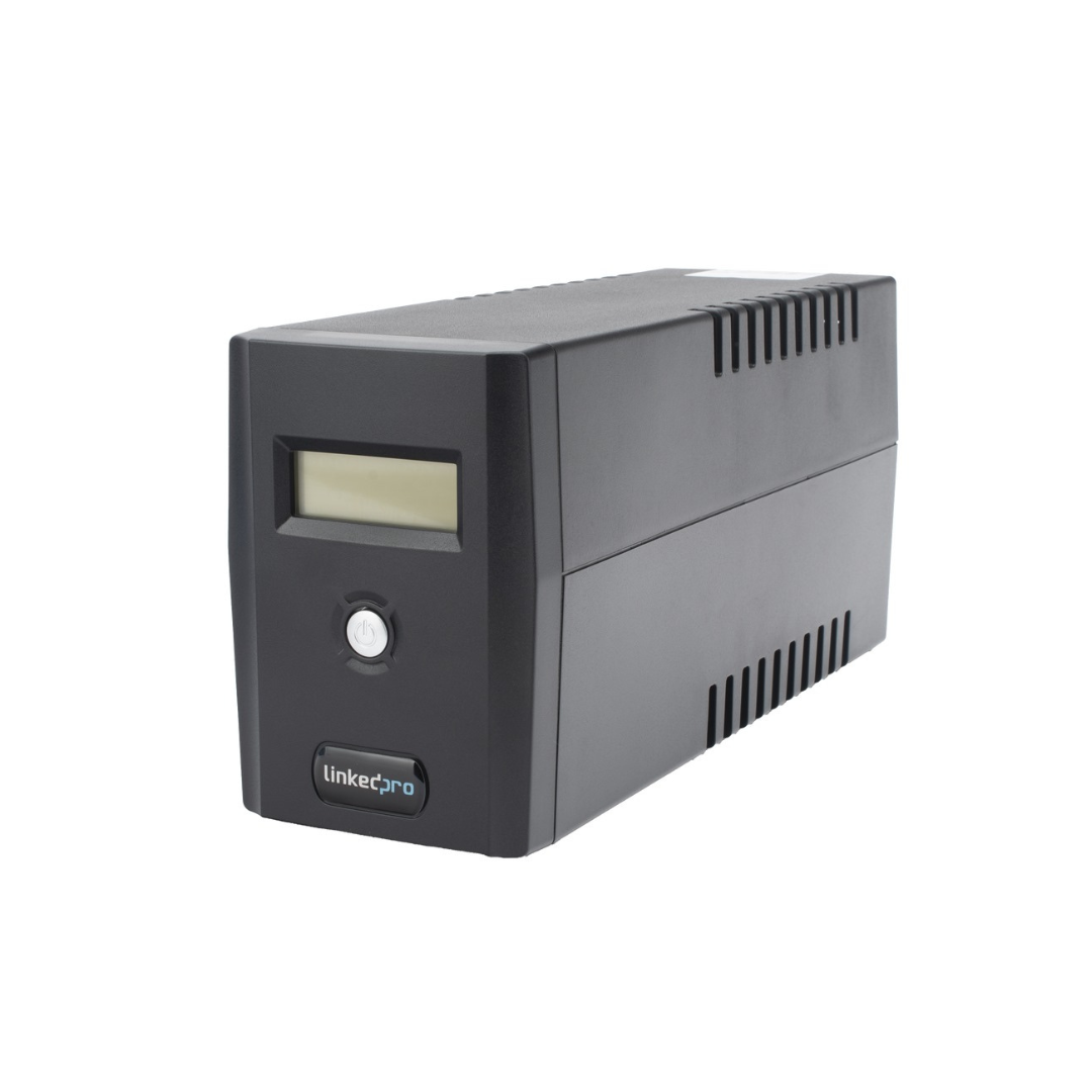 Regulador de Voltaje No Break Ups 600 VA/360W Con Pantalla LCD