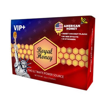 Miel Royal Honey Vip American Caja con 12 sobres