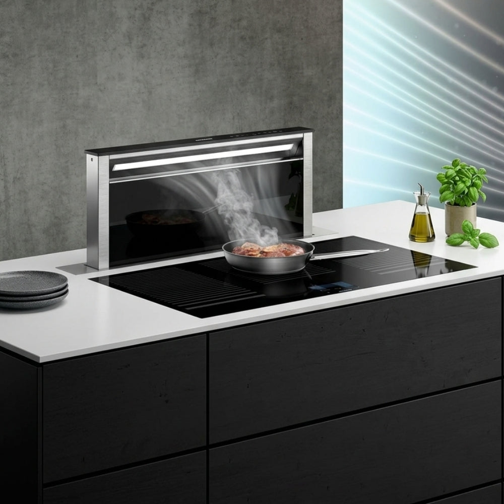 Campana Extractora de Cocina Retráctil Touch de Lujo Moderna