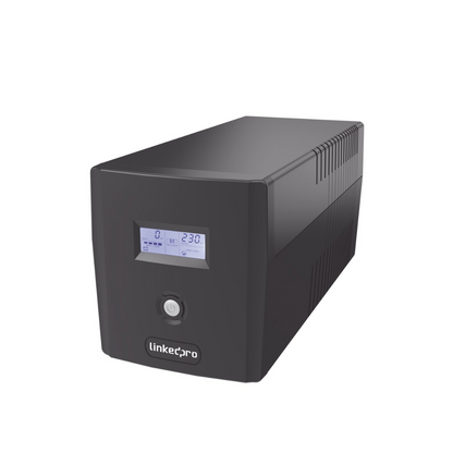 Regulador de Voltaje No Break Ups 600 VA/360W Con Pantalla LCD