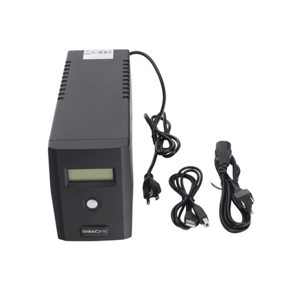 Regulador de Voltaje No Break Ups 600 VA/360W Con Pantalla LCD