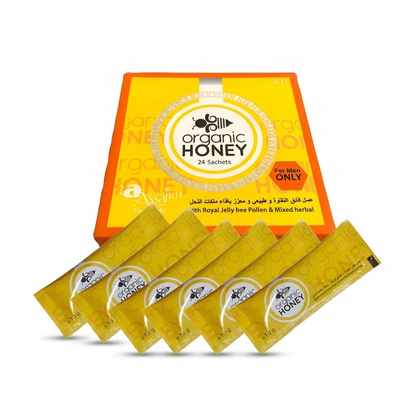 Miel Organic Honey Caja con 24 sobres