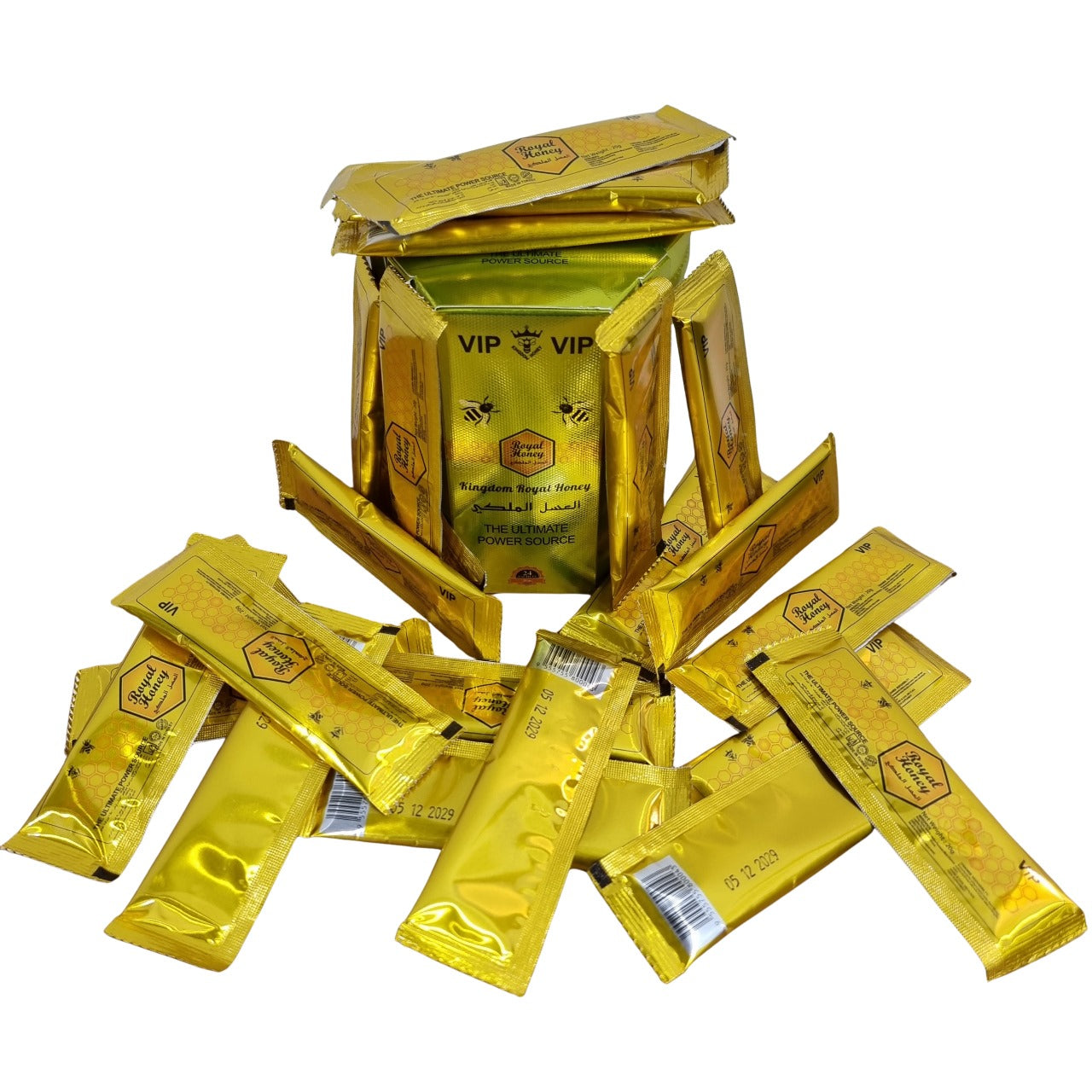 Miel Royal Honey Vip Caja con 24 Sobres